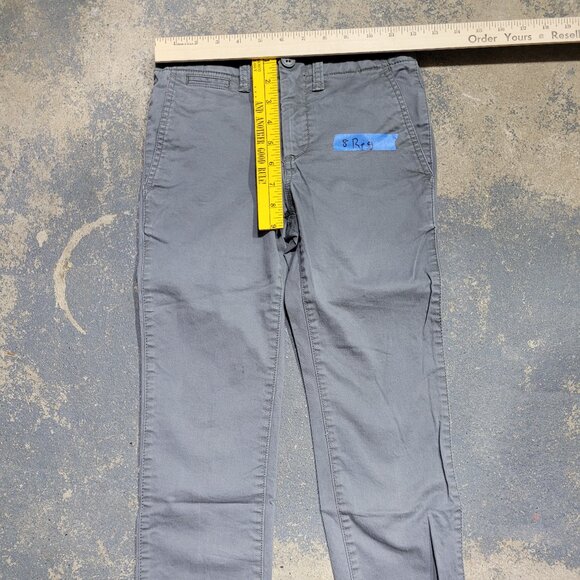 Lot of GAP Kids Boys Size 8 Gray Tan Chino Khaki Dress Pants Adjustable Uniform - Picture 3 of 14